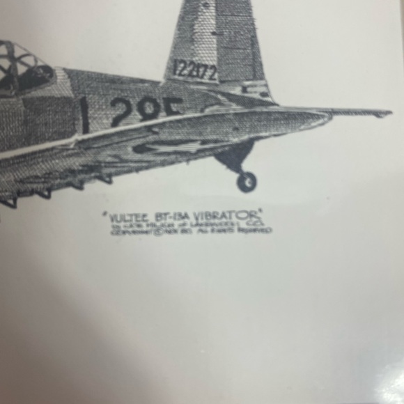 Joe Milich Vintage Airplane Art lot of 6 Aviation Matted 8x6 Nursery Wall Office - Picture 3 of 11